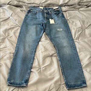 Levi's Classic Straight Blue Jeans